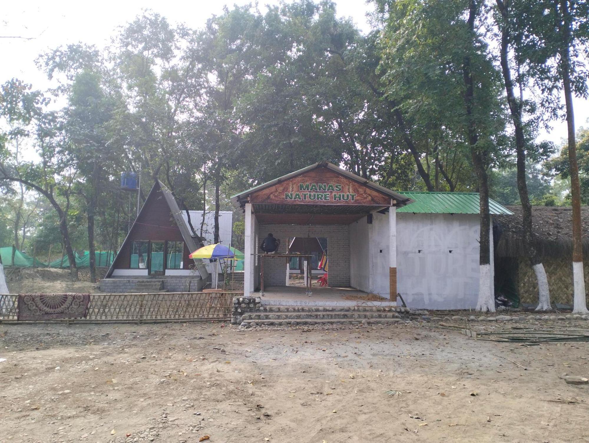 Manas Nature Hut Hotel Jyoti Gaon Eksteriør billede